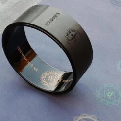 Roue De Yoga Et Fitness Eco-pu Similcuir 7 Chakras + Sac Mandala -Plein Air Sports Magasin roue de yoga et fitness eco pu similcuir 7 chakras sac mandala 4