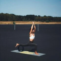 Tunturi Roue De Yoga, EVA, Noire -Plein Air Sports Magasin roue de yoga eva noire 3