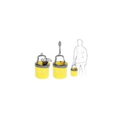 Seau Souple & Pliable 15L Jaune Zulupack -Plein Air Sports Magasin seau souple and pliable 15l jaune zulupack 2