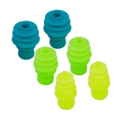 SET DE BOUCHON D'OREILLES DE NATATION - FORME SAPIN SILICONE - 3 TAILLES -Plein Air Sports Magasin set de bouchon doreilles de natation forme sapin silicone 3 tailles 2