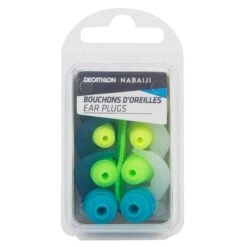 SET DE BOUCHON D'OREILLES DE NATATION - FORME SAPIN SILICONE - 3 TAILLES -Plein Air Sports Magasin set de bouchon doreilles de natation forme sapin silicone 3 tailles 4