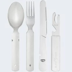 Set De Couverts De Camping & Assiette Creuse Inox | 4 Personnes -Plein Air Sports Magasin set de couverts de camping and assiette creuse inox 4 personnes 4