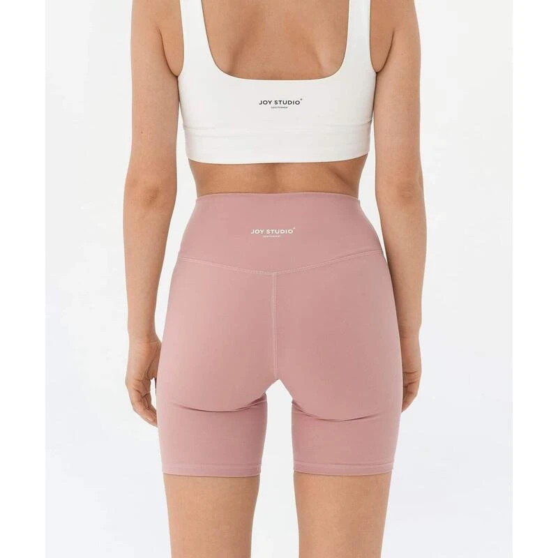 Short Cycliste Taille Haute - Rose 5 Short Cycliste Taille Haute - Rose – Image 5