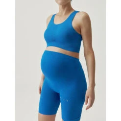 Born Living Yoga Short De Sport De Maternité En Tissu Sans Couture