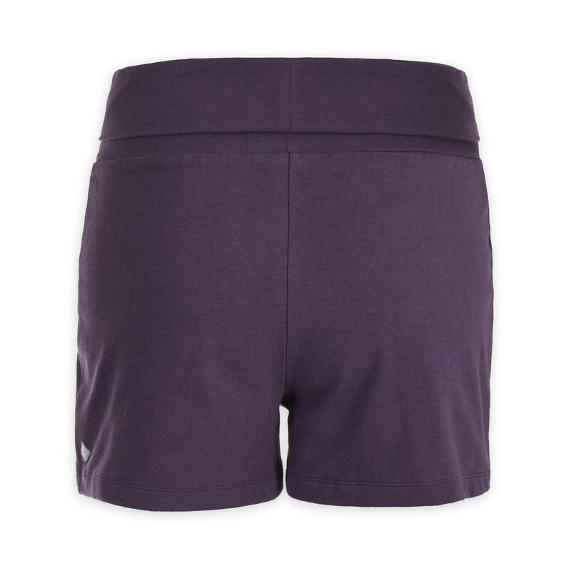 SHORT YOGA FEMME COTON VIOLET 6 SHORT YOGA FEMME COTON VIOLET – Image 6