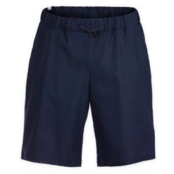 SHORT YOGA HOMME TOILE LIN ET COTON BLEU INDIGO 10 SHORT YOGA HOMME TOILE LIN ET COTON BLEU INDIGO -Plein Air Sports Magasin short yoga homme toile lin et coton bleu indigo 4