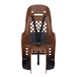 Siège Vélo Arrière Joy Fixation Sur Porte-bagages Marron