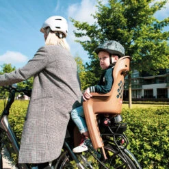 Siège Vélo Arrière Joy Fixation Sur Porte-bagages Marron -Plein Air Sports Magasin siege velo arriere joy fixation sur porte bagages marron 3