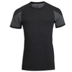 T-SHIRT SEAMLESS YOGA HOMME SECONDE PEAU NOIR 13 T-SHIRT SEAMLESS YOGA HOMME SECONDE PEAU NOIR -Plein Air Sports Magasin t shirt seamless yoga homme seconde peau noir 6