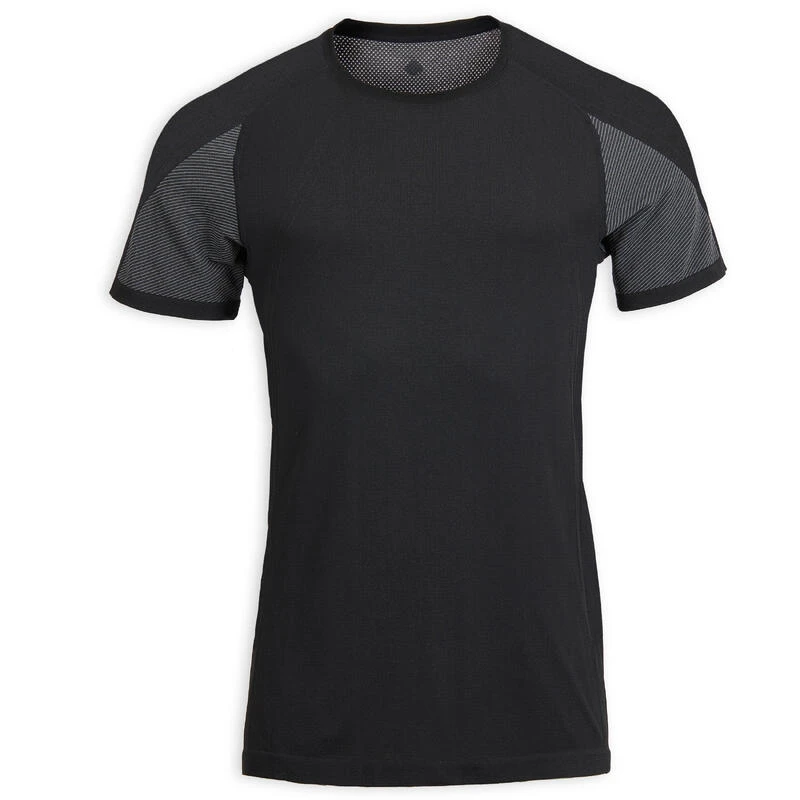T-SHIRT SEAMLESS YOGA HOMME SECONDE PEAU NOIR 7 T-SHIRT SEAMLESS YOGA HOMME SECONDE PEAU NOIR – Image 7
