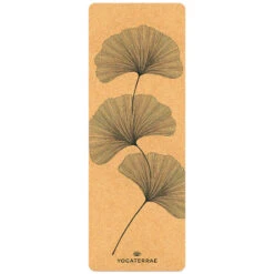 Tapis Yoga Ginkgos Yin Yang Liège-Caoutchouc Naturel + Sangle + Sac Transport -Plein Air Sports Magasin tapis yoga ginkgos yin yang liege caoutchouc naturel sangle sac transport 4