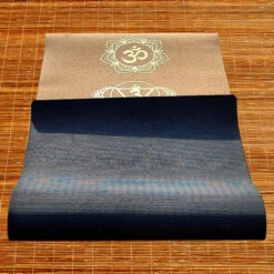 Tapis Yoga Liège Nouvelle Génération, 3 Plis, 6 Mm, 7 Chakras Or + Sac Yoga -Plein Air Sports Magasin tapis yoga liege nouvelle generation 3 plis 6 mm 7 chakras or sac yoga 5