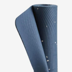 TAPIS YOGA LIGHT 185 X 61 CM X 5MM INTEGRANT 20% DE MATIERE RECYCLEE BLEU MARINE -Plein Air Sports Magasin tapis yoga light 185 x 61 cm x 5mm integrant 20 de matiere recyclee bleu marine 3