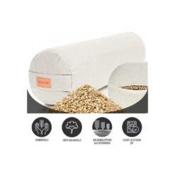 TRAVERSIN DE YOGA | BALLES D'ÉPEAUTRE BIO | COLORIS AU CHOIX 9 TRAVERSIN DE YOGA | BALLES D'ÉPEAUTRE BIO | COLORIS AU CHOIX -Plein Air Sports Magasin traversin de yoga balles depeautre bio coloris au choix 2