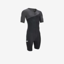 TRIFONCTION TRIATHLON COURTE DISTANCE MANCHES COURTES HOMME