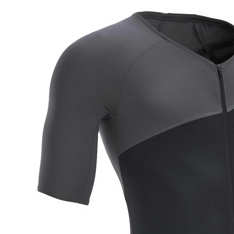 TRIFONCTION TRIATHLON COURTE DISTANCE MANCHES COURTES HOMME 4 TRIFONCTION TRIATHLON COURTE DISTANCE MANCHES COURTES HOMME – Image 4