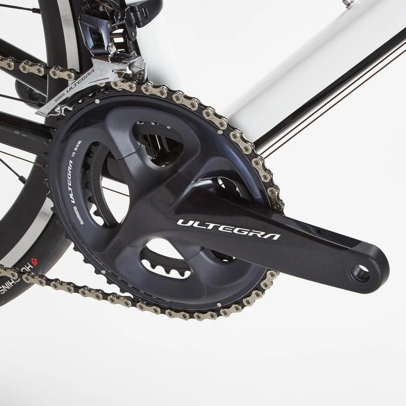 VELO ROUTE EDR AF ULTEGRA BLANC NOIR 5 VELO ROUTE EDR AF ULTEGRA BLANC NOIR – Image 5