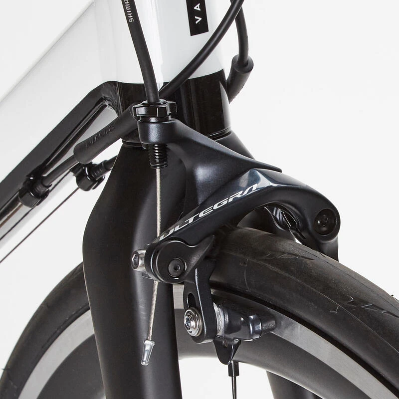 VELO ROUTE EDR AF ULTEGRA BLANC NOIR 10 VELO ROUTE EDR AF ULTEGRA BLANC NOIR – Image 10