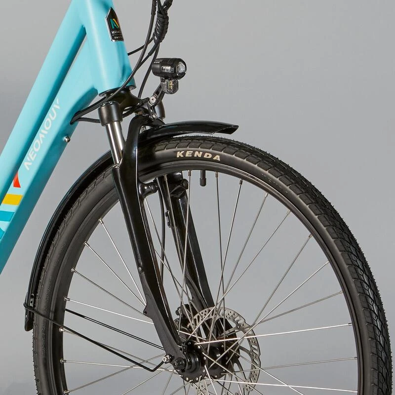 Vélo Ville électrique - NEOMOUV Sinapia Hydraulique - Turquoise 4 Vélo Ville électrique - NEOMOUV Sinapia Hydraulique - Turquoise – Image 4