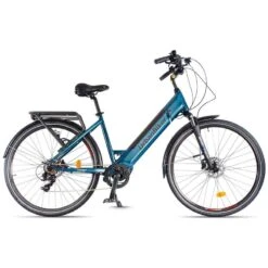 Vélo Ville Électrique Urbanbiker Sidney PLUS, Bleu, 26¨,540 Wh (15Ah 48V)