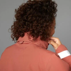 BTWIN VESTE PLUIE CHAUDE VELO VILLE VISIBILITE NUIT 540 FEMME TERRA COTTA -Plein Air Sports Magasin veste pluie chaude velo ville visibilite nuit 540 femme terra cotta 6